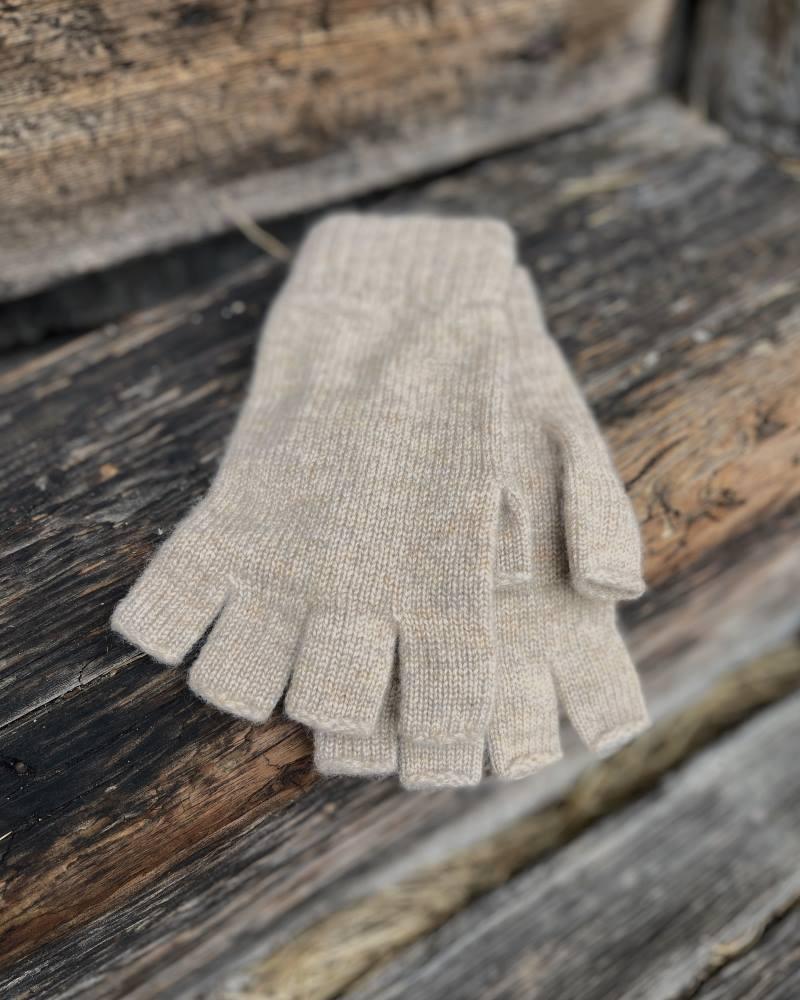Damen Fingerlose Cashmere Handschuhe – Johnstons of Elgin – Bild 5